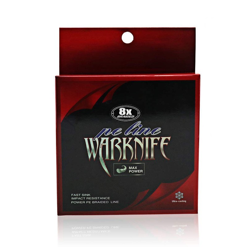 Warknife PE Line 8 Strands Fishing Line 500M Super Strong