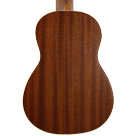 Kala KA-S Mahogany Soprano Ukulele Bundle with Hard Case, Tuner, and Polishing Cloth