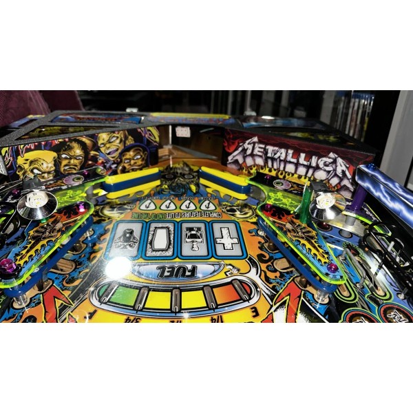 Stern Pinball Metallica Pinball Mod Pro DECAL Apron Wall Mod(