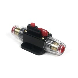 Ytian DC 12V-24V 40 Amp Circuit Breaker, Fuse Holder, Inline Fuse Block For Car Audio Solar Inverter System Protection