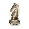 Hanayama Silver Color Chess Piece - Knight