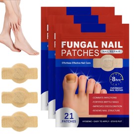 63 Pieces Parches De Cuidado Para Las UñAs,Parche Corrector De UñAs De Los Pies,Treatment Nail Support Nail Care,Reparadores Intensos - Mejora el Colo