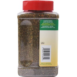 Sadaf Zaatar Seasoning - Green Zaatar Spice for Cooking and Food Seasoning - Spices & Seasonings - Middle Eastern Cuisine - Halal - 9.4 oz PET Bottle with Shaker Top