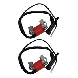 TURBOTUNITY GX390 Ignition Coil Assembly for Honda & Clones Predator 420cc 301cc GX270 GX340 339cc 389cc 439cc 8HP 9HP 10HP 11HP 13HP Engine Generators (red)
