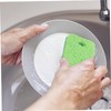 VILLFUL 12pcs Kitchen Sponge Dual Sided Scrubbers for Efficient Dishwashing