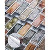 Art3d A17014P6 Peel and Stick backsplash Tile, 6 Sheets, A17014-12