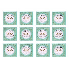 Juego De 12 Cajas- Crema Lyna Verde