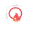 Healvian 6pcs Christmas Hair Ties for Girls Cute Santa and