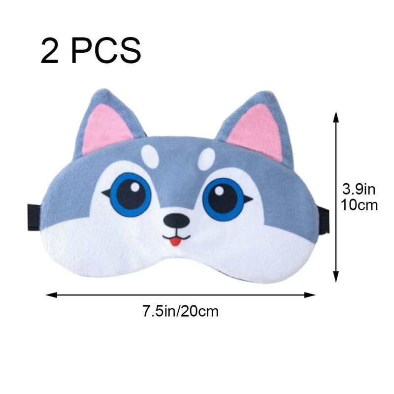 Dinntty Silk Eye Mask Light Blocking Sleeping Cute Cat Eye