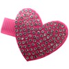 Topkids Accessories Diamante Heart Hair Clips Women and Girls, Hair