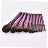 Minkissy 12 in 1 Wood Handle Nylon Bristles Makeup Brush