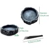 Fulanfudi 2PCS Reptile Water Dish Food Bowl Set Reptile Feeder