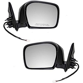 Parts N Go 2001-2004 Tacoma 2WD Power Door Mirror Pair Driver & Passenger Side Left/Right Hand - 8791035580 TO1321163, 8794035551 TO1320163