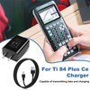 TI 84 Plus CE Charger with Cable: TI-84 Nspire Charging