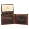 Greenburry Vintage Wallet Keiler Leather 12 cm braun