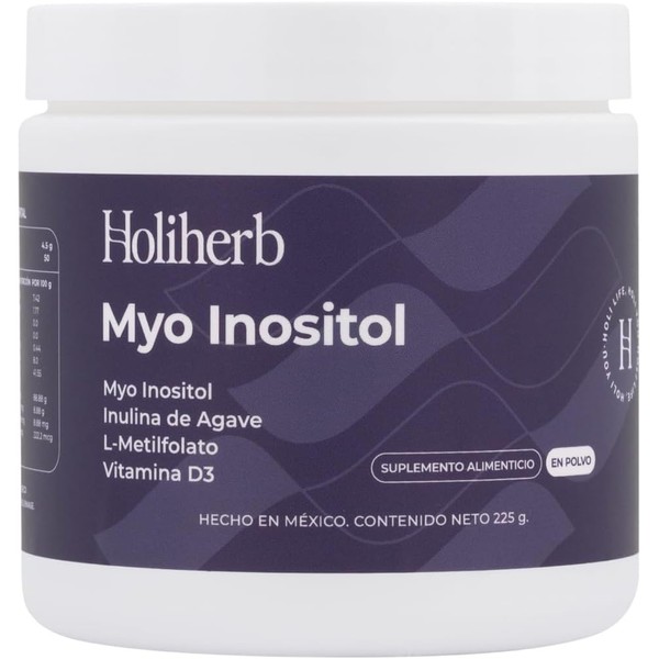 Holiherb - Myo Inositol (4g) + Metil Folato | Suplemento