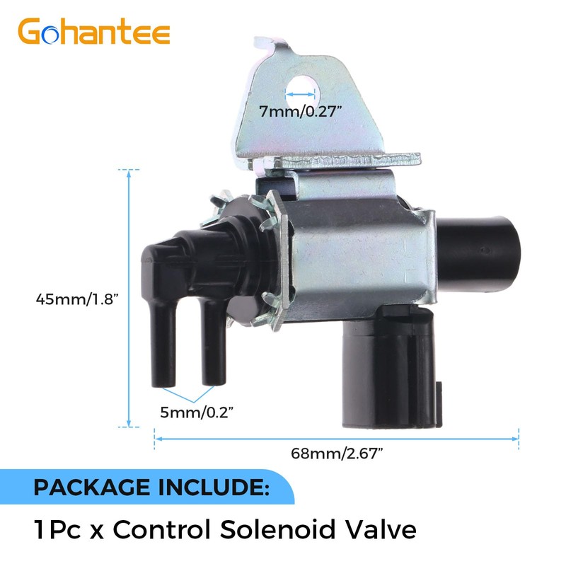 gohantee VIAS Control Solenoid Valve 14955-8J10A Replacement for Nissan Altima