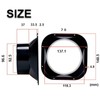 heizi Duct Connector Duct Hose 3.9 inches (100 mm), Set