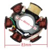 RedCap 6-Coil 5-Wire Stator Magneto for GY6 50cc-150cc Roketa ATV