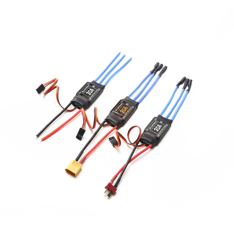 30A Brushless ESC 2-4S Electronic Speed Controller with 5V 2A