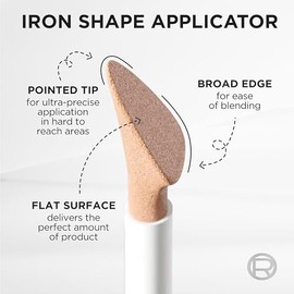 LOral Paris True Match Radiant Serum Corrector, corrector iluminador debajo de los ojos, maquillaje con 1,5 de cido hialurnico y cafena, C1, 0,33 oz  
