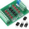 80pcs Optocoupler PC817, 2.54mm Spacing 4 Pins for DIY DIP-4,
