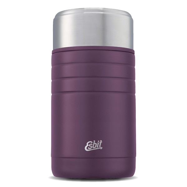 Esbit Majoris Thermal Food Container 1000 ml in Aubergine Stainless