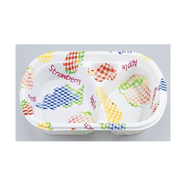 si-pi- Chemical Disposable Lunch Container BF – 172 Fruit Pattern Phone