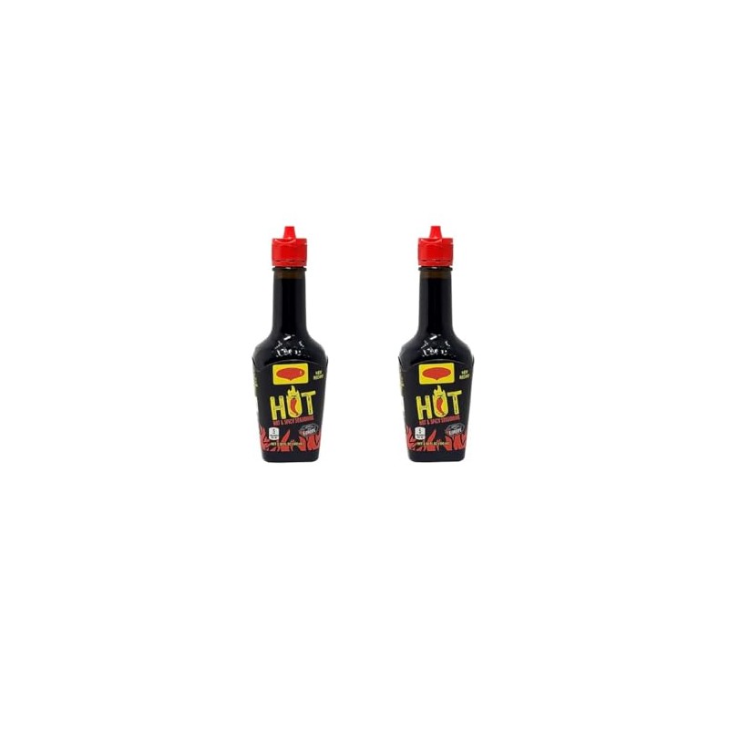 2 Packs - Europe Hot and Spicy Seasoning Sauce Glass
