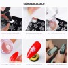 Dolores Estampas Sello Uñas: 9 Plantillas+sello+raspador+bolsa Láser