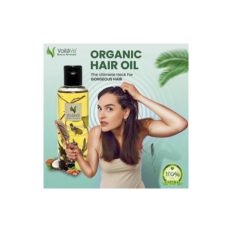 VoilaVe Aceite para el cabello infundido