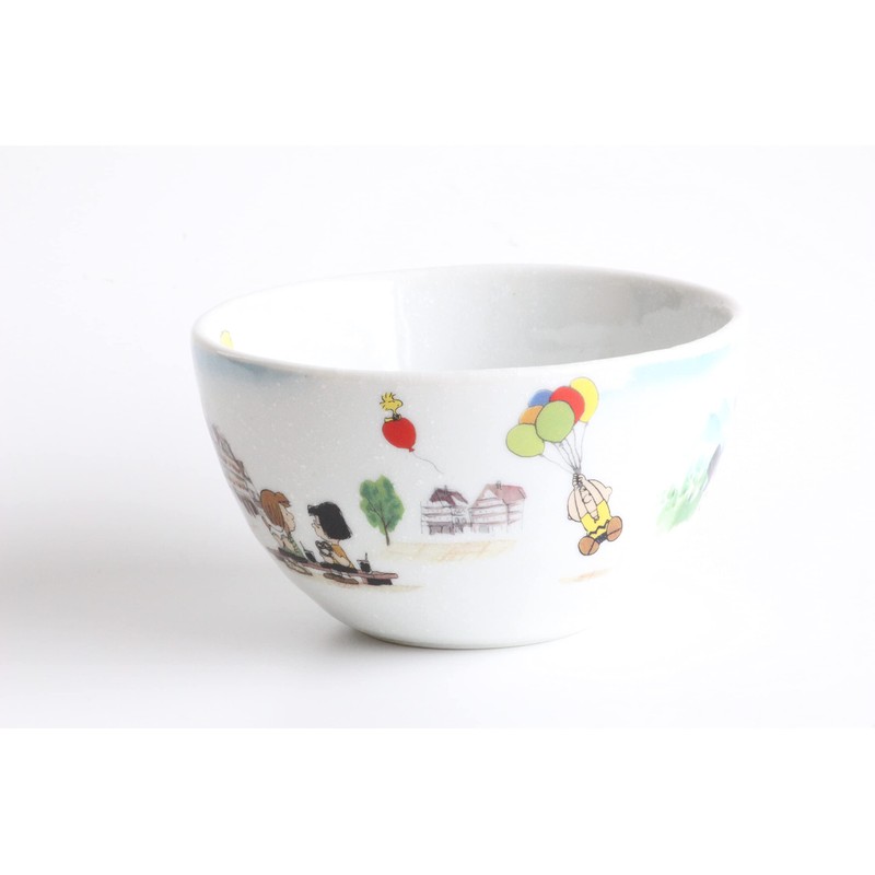 Simizu Pottery German Mexican Snoopy Bowl, Set of 2