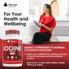 High-Strength Iodine Tablets - 180 Vegan Tablets (6-Month Supply) -