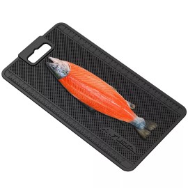 FLISSA Nonslip Fish Fillet Mat with Measuring Scale for Fish Cleaning & Cutting