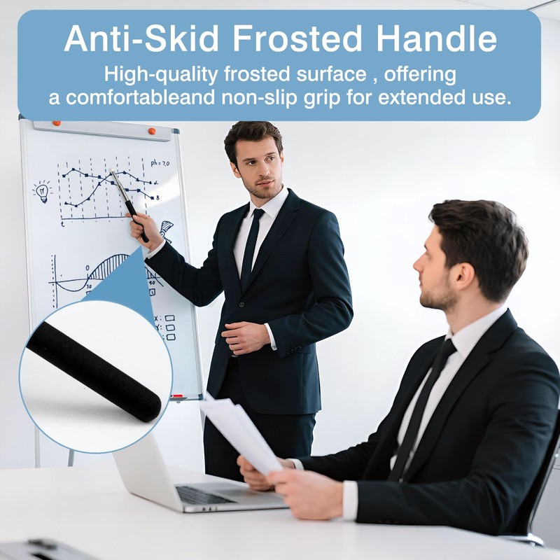 Telescopic Handheld Teaching Pointer – Retractable Classroom Presenter Stick for