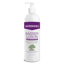 AMERIGEL Barrier Lotion (16 oz. Bottle with Pump) - Skin Protectant to Protect Chafed, Cracked, and Chapped Skin