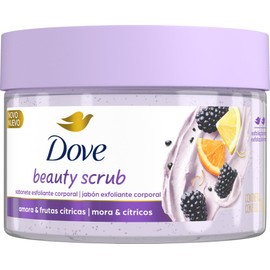 Dove Beauty Scrub Jabón Exfoliante Corporal Mora y Cítricos, 280 g                                                                                    