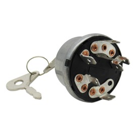 4 Position Ignition Key Switch for Ford Tractors 2310, 2600, 2610, 2810, 2910, 3010, 3230, 3430, 3600, 3610, 3900, 3910, 3930, 4100, 4110, 4130, 4600, 4610, 4610SU, 4630, 4830, 5030, 5110, 5600, 5610
