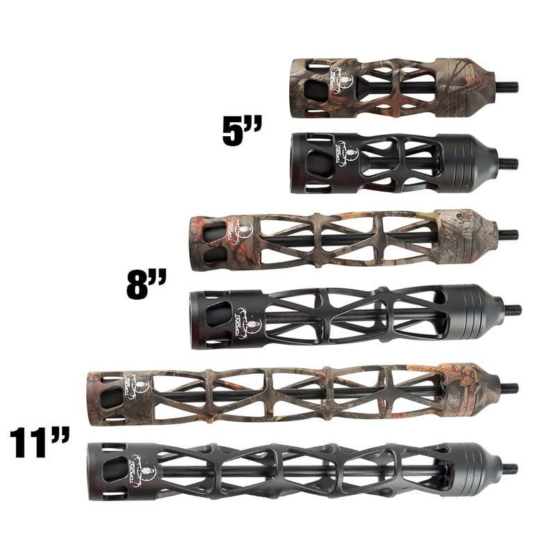 ZSHJGJR Archery Bow Stabilizer Aluminum Alloy, Shock Absorber, 5 Inch