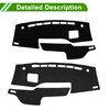 HOPESPANNER Compatible with Suzuki Solio Dashboard Mat Car Dashboard Cover