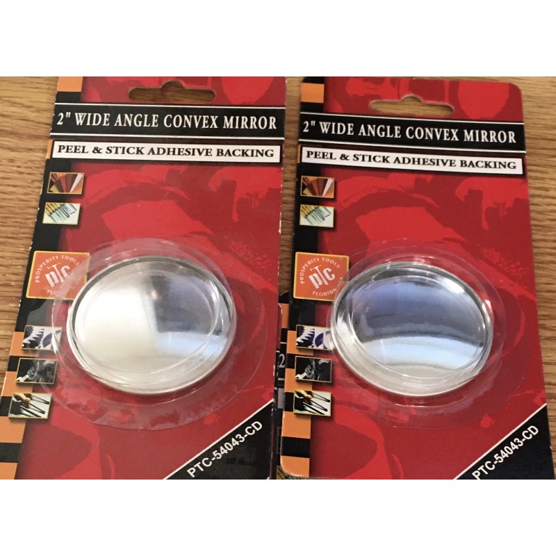 Peel & Stick 2 PCS Rear Side View Blind Spot