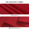 Softalker largeChristmas Tablecloth Red Wipe Clean Table Cloth 137x274 CM