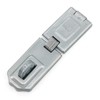 Safety Hasp for Padlock Large Stainless Steel Galvanised Double Joint