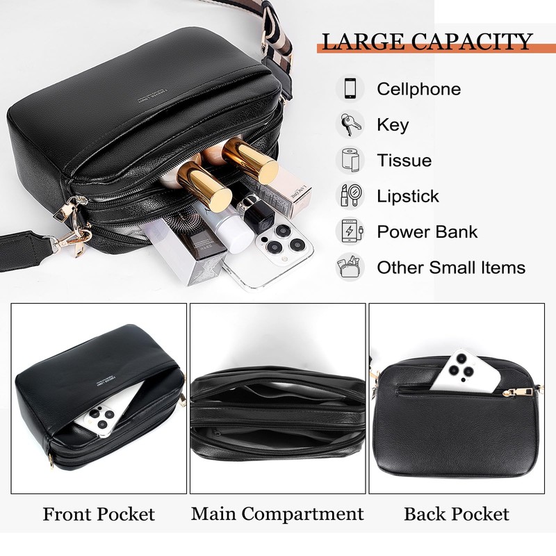 KOYIGOUS Small Shoulder Purse for Women, Cross Body Bag for