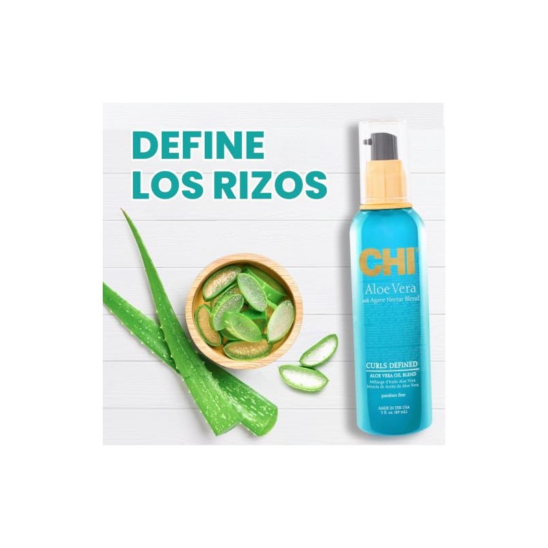 CHI Aceite de aloe vera – libre de sulfato, parabenos