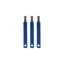 Majek (3pcs - Blue) Golf Groove Sharpener - Golf Club Groove Sharpener for Wedges & Irons. Generate Optimal Backspin. This Cleaning and re-Grooving Tool is a for Any Golfer in Your Life