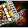 Yesland 30 Pack Disposable Aluminum Pans with Perforated Bottom for