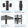 Ulif H4 Plus Portable Closets, 4-Tier Clothes Garment Rack for