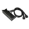 USB3.0 Hub Front Panel 5Gbps 4 Ports 19pin Optical Drive