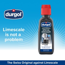 Durgol Swiss Espresso, Descaler and Decalcifier for All Brands of Espresso Machines and Coffee Makers, 4.2 Fluid Ounces (Pack of 2)